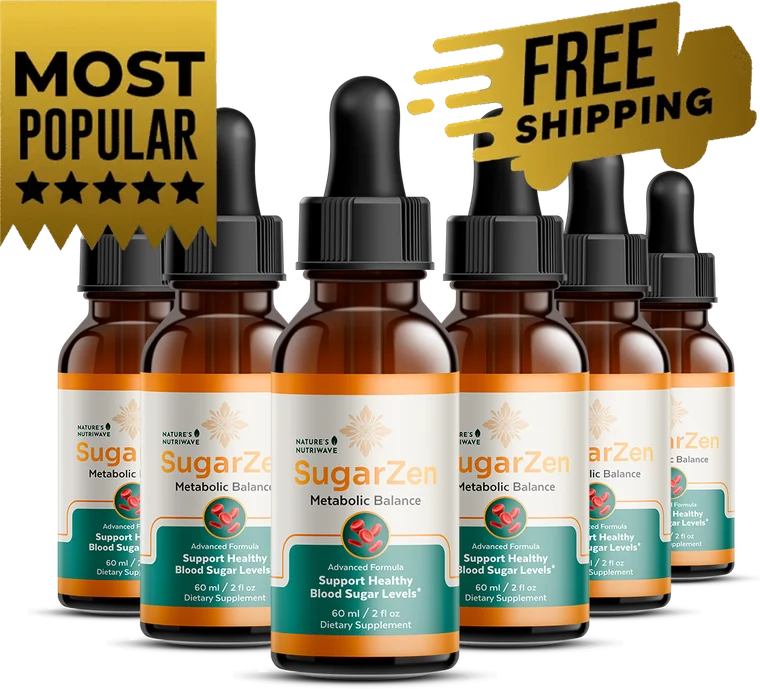 SugarZen 6 Bottles package